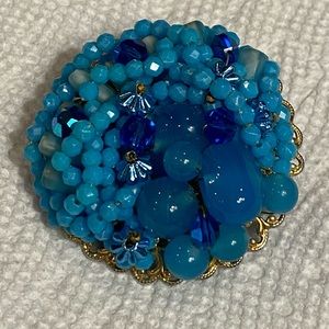 Vintage Blue Broach